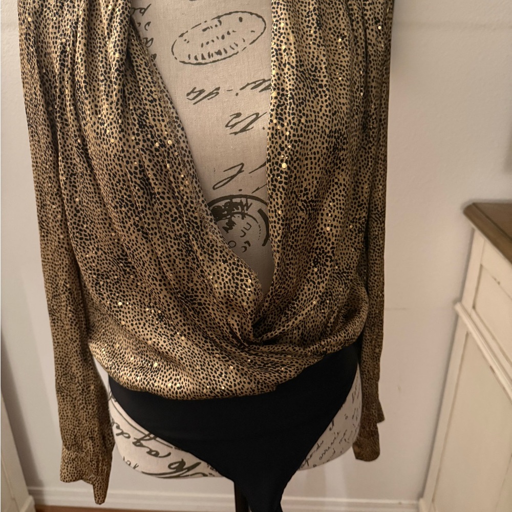 Sincerely Jules Leopard Print Bodysuit